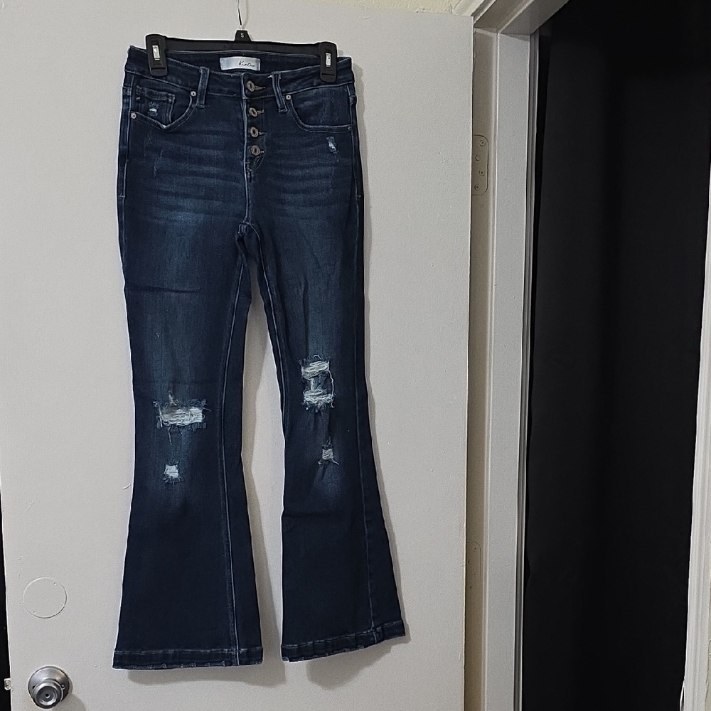 KanCan Women's Dark Blue Jeans